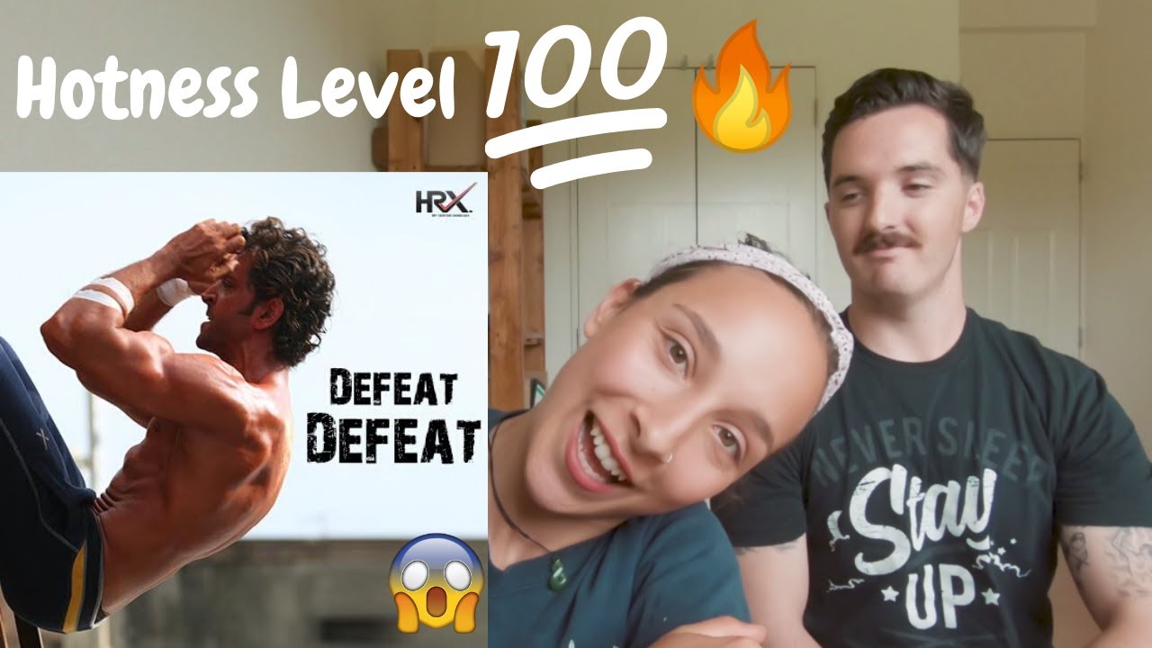 Defeat Defeat Reaction HRX Brand | Hrithik Roshan Reaction - YouTube
