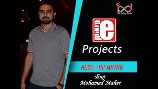PIC Projects | Control DC motor from Android App | HC05 BLUETOOTH MODULE  + 16F877A