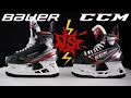 Bauer Vapor 2X Pro vs CCM JetSpeed FT2 Hockey Skates comparison review