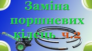 Заміна поршневих кілець мотоблока R185. Аналіз