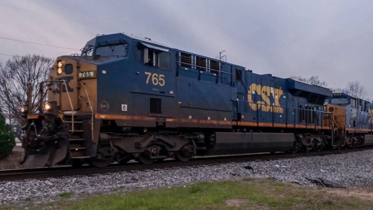 CSX Locomotive 765 M693 Manifest Augusta Georgia