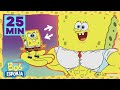 Bob Esponja | 25 MINUTOS de mudança de tamanhos! | Bob Esponja em Português