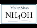 Molar Mass and Chemical Composition
