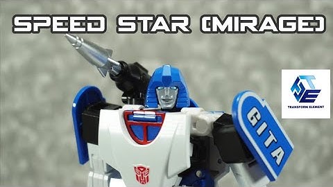 Transform Element TE-03 Speed Star (AKA Mirage) Hip Fix and Review