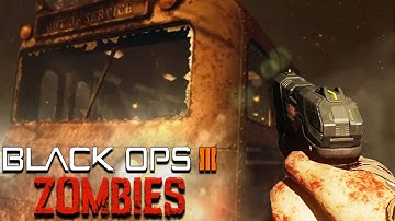 "TRANZIT BUS" IN BLACK OPS 3 ZOMBIES! DRIVE THE TRANZIT BUS (Black Ops 3 Zombies Mod Tools Gameplay)