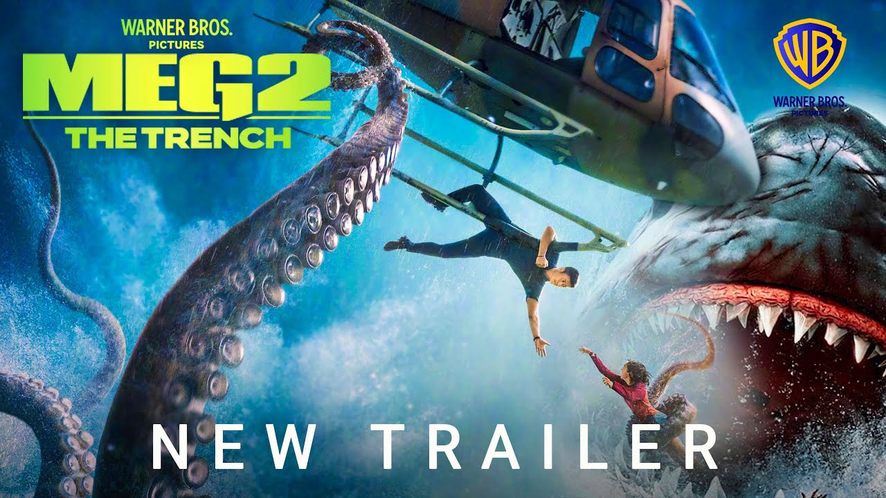 メグ2 Meg 2 : The Trench - First Look Trailer (2023) | Warner Bros
