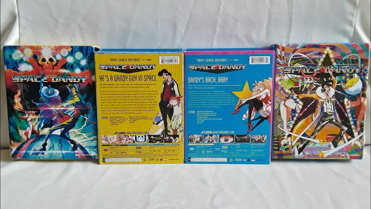 Unboxing Space Dandy Anime Series - YouTube