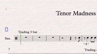 Tenor Madness  Drum solo