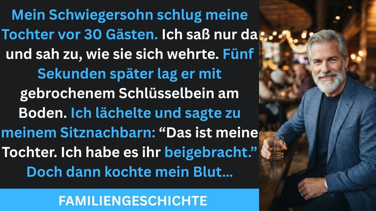 Meine Tochter stand vor 30 Gästen und sagte ruhig: „Einige hier haben bei der Drake Investment Group investiert.“ Ihr Ehemann, der charmante Mann, den sie vor Monaten geheiratet hatte, stürzte auf...