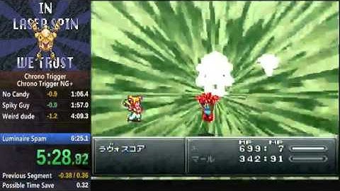 Chrono Trigger NG+ 6:23.667 Speedrun