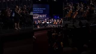 Ever seen a conductor transform the audience into a choir? "Because He Lives" by W. J. & G. Gaither