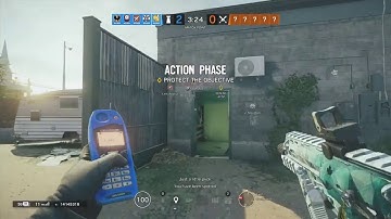 C4 Spawn Kill On Clubhouse Rainbow 6 Siege