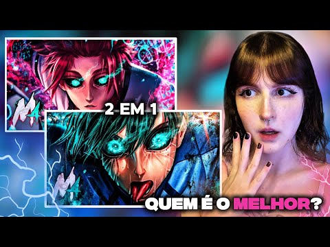 UM TEM LINGUA OUTRO TEM AURA | REACT: M4RKIM - Incrível (Itoshi Rin) e Impecável (Itoshi Sae)