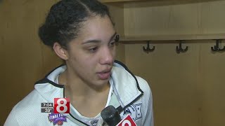 Notre Dame stuns UConn on last-second shot, ends Huskies' season in Final Four