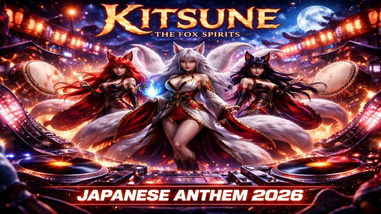 Shrine of Shapeshifts — Kitsune Fox Spirits | Japanese Mythic Dance Anthem 🦊⛩️狐（Kitsune）