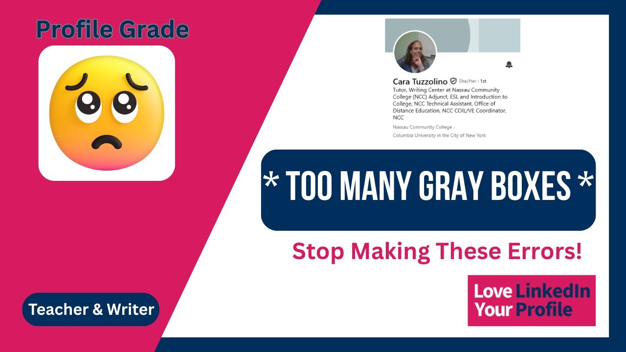 LinkedIn Profile Review: Gray Box Profile: Your LinkedIn Page Looks ...