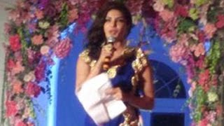 Exclusive Arpita Khan s Speech Read By Priyanka Chopra