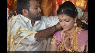 Actress Saranya Mohan Marriage Albums.