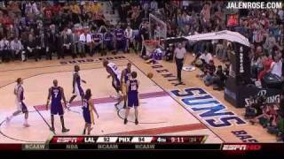 Shaq Dunks Own Free Throw Miss Against Lakers