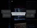 Yazılımın Kullanıldığı Alanlar Bölüm 9:Bulut Bilişim#coding#software #computer #engineering#engineer