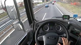 POV DAF TRUCK DRİVİNG İTALİA