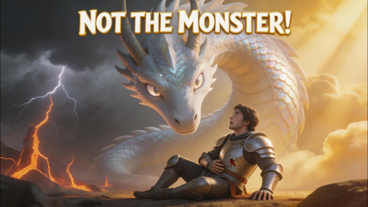 “The Dragon Who Refused to Burn the World” | Fantasy Story | Moral Story