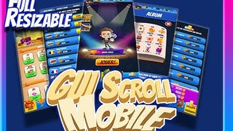 [2022] Unity - GUI Scroll Mobile - Add new frame