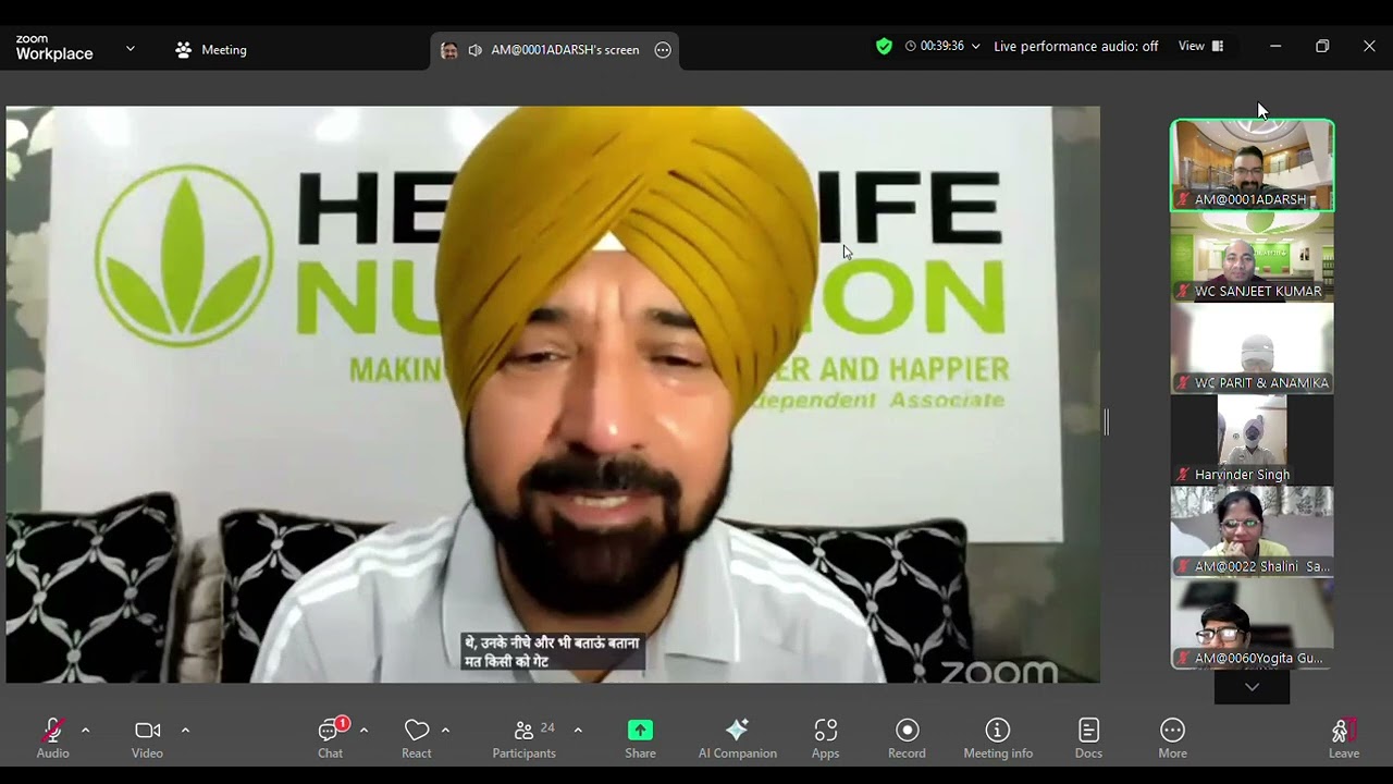 Chairman club Gurmukh Sir #entrepreneurship #businessskills #workfromhome #healthylifestyle