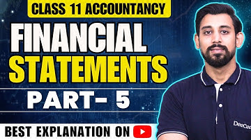 Financial Statements | P/L Account | Class 11 | Accountancy | Part 5
