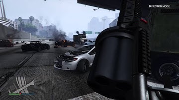 Epic long range shot with a grenade launcher!!!!!!!!