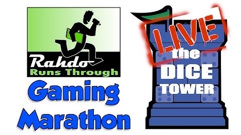 Live Gaming Marathon with Richard Ham of Rahdo Runs Through, Part 1