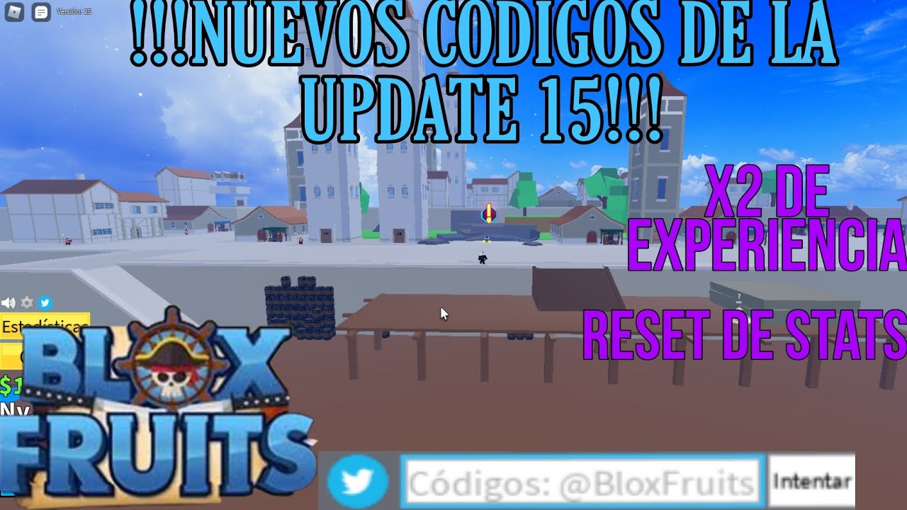 codigos nuevos de blox fruit