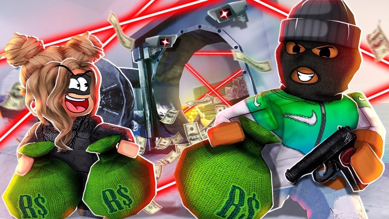 ROBBING THE BANK OF ROBLOX WITHOUT SECURITY YouTube 