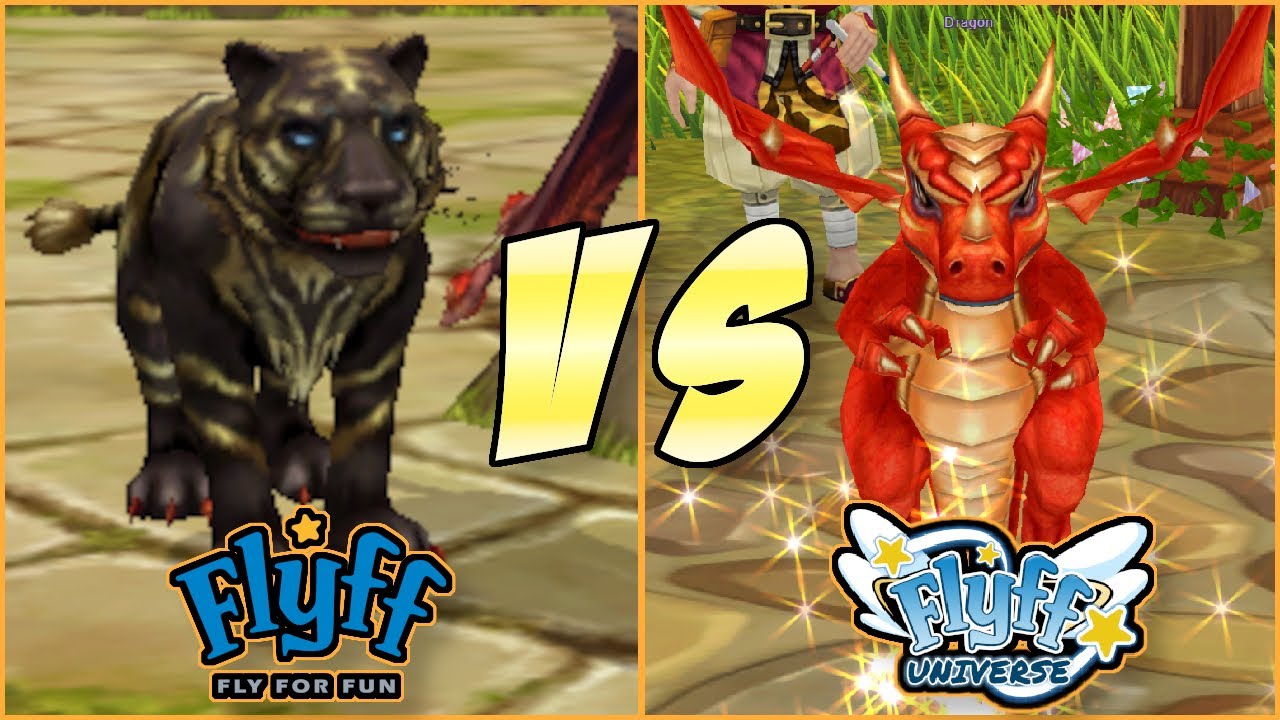 Flyff Universe vs Flyff Online (Flyff PC) Pet System YouTube