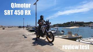 QJmotor SRT 450 RX review test