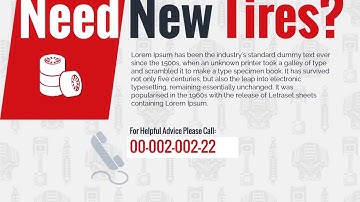 PowerPoint Video Template - Auto or Tire Service - Reseller Rights Included - Local Marketing Tool