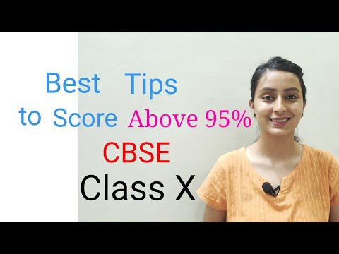 How to Score above 95% in  CBSE Class 10 | Board Exam Preparation tips