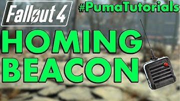 FALLOUT 4: Unique Weapons Guide - How to get the Homing Beacon Grenade #PumaTutorials