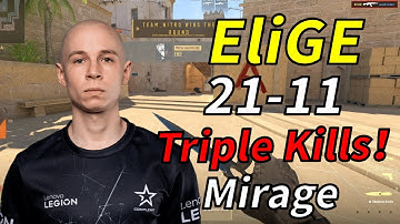 CS2 EliGE POV Faceit Mirage (21-11) | 2024/07/01 #cs2 #demo