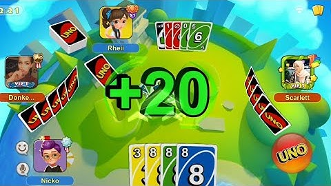 Uno | Easy Road to Go Wild x40 (Double)! Draw 20!!!