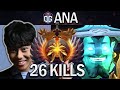 OG.ANA SMURF STORM SPIRIT WITH 26 KILLS & PENTA-NULL - DOTA 2 7.31 GAMEPLAY