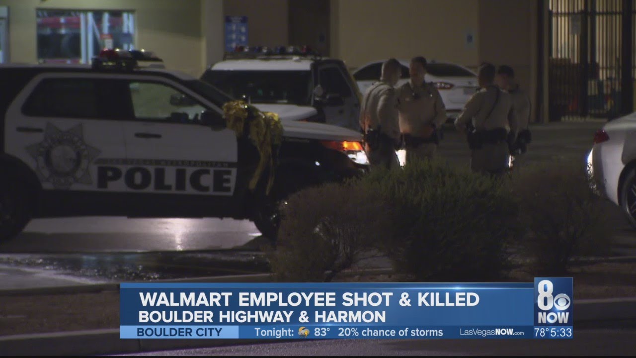 Employee shot, killed in Boulder Highway Walmart parking lot - YouTube