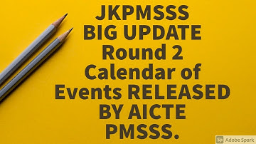 JKPMSSS BIG UPDATE ROUND 2ND CALENDER OF EVENTS RELEASED/CHOICE FILLING DATES ANNOUNCED/South Boy