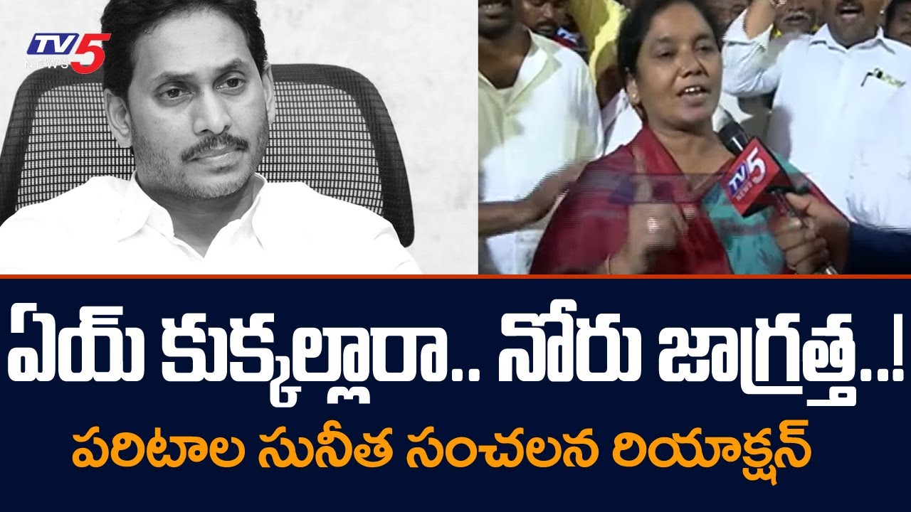 paritala-sunitha-sensational-comments-towards-cm-jagan-and-ycp-leaders