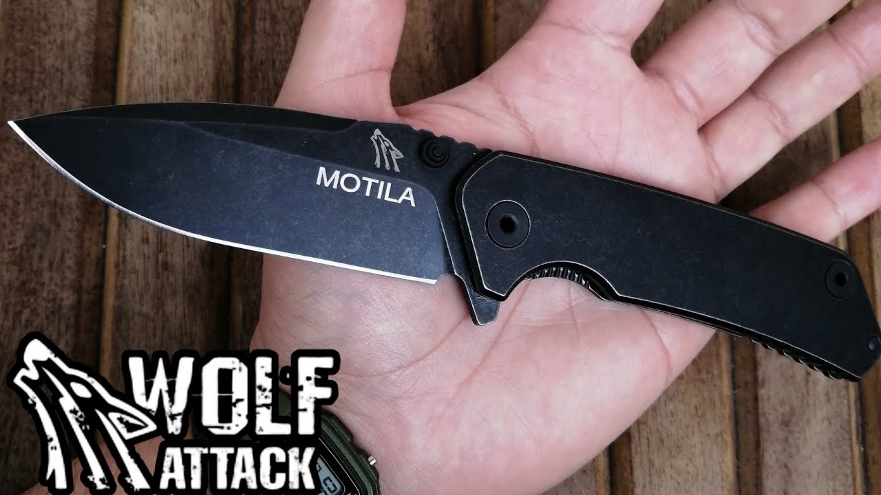 Canivete Wolf 9008 - Ótimo para EDC (SRM) Black. - YouTube