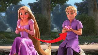 Tangled Character Gender Swapped | AI live action | AI Transformation