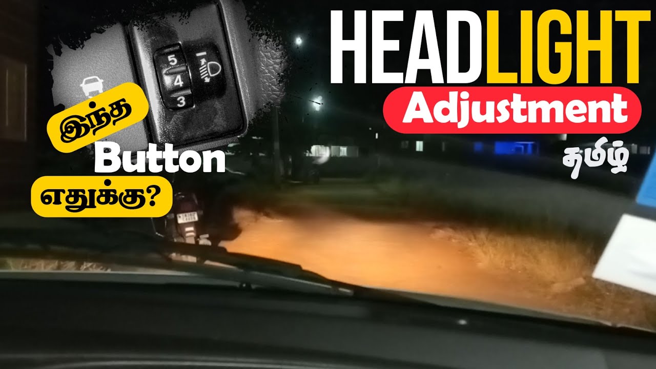 How To Use Car Headlight Switch Controls/ Car Headlights Mechanism  Explained/City Car Trainers 