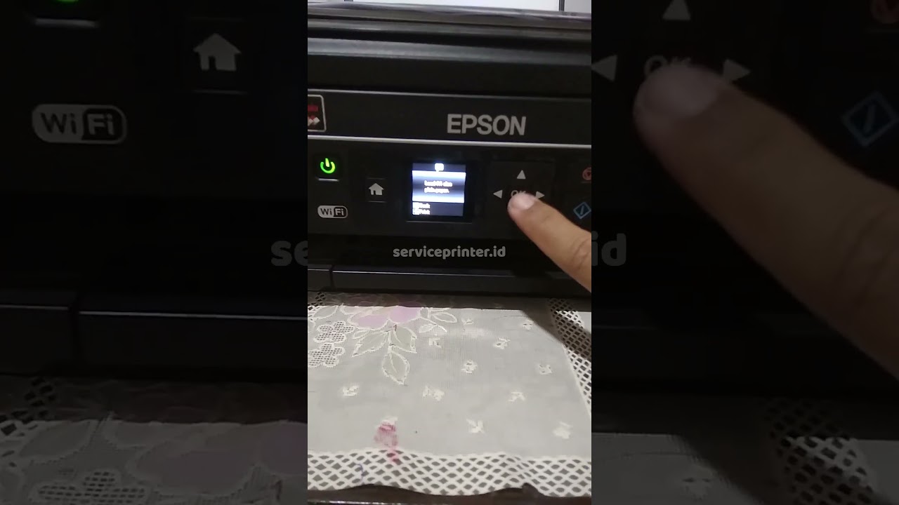 Printer Epson L455 tidak bisa print service required minta reset