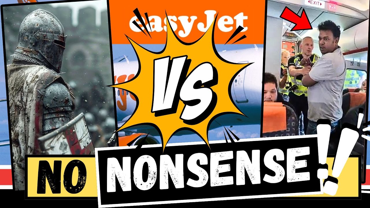 When MEN Protect: British Heroes on EasyJet Flight CAUGHT ON TAPE!