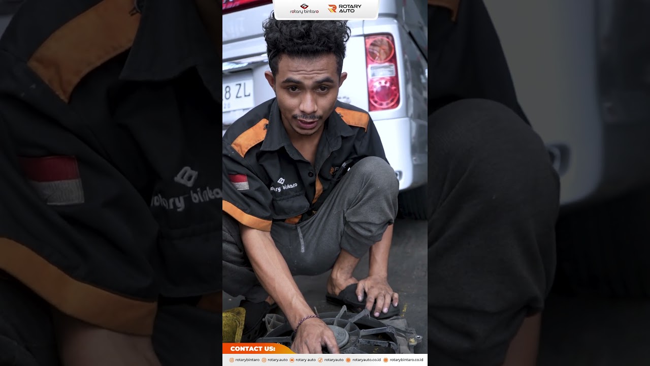 PENYEBAB FAN HONDA JAZZ HARUS DI GANTI. #bengkelmobilterdekat #bengkelacmobil